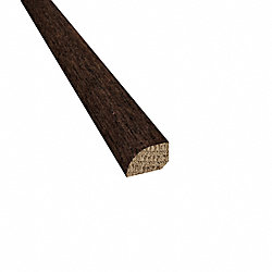 Prefinished Tudor Brazilian Oak Hardwood 1/2 in thick x .75 in wide x 78 in Length Shoe Mold